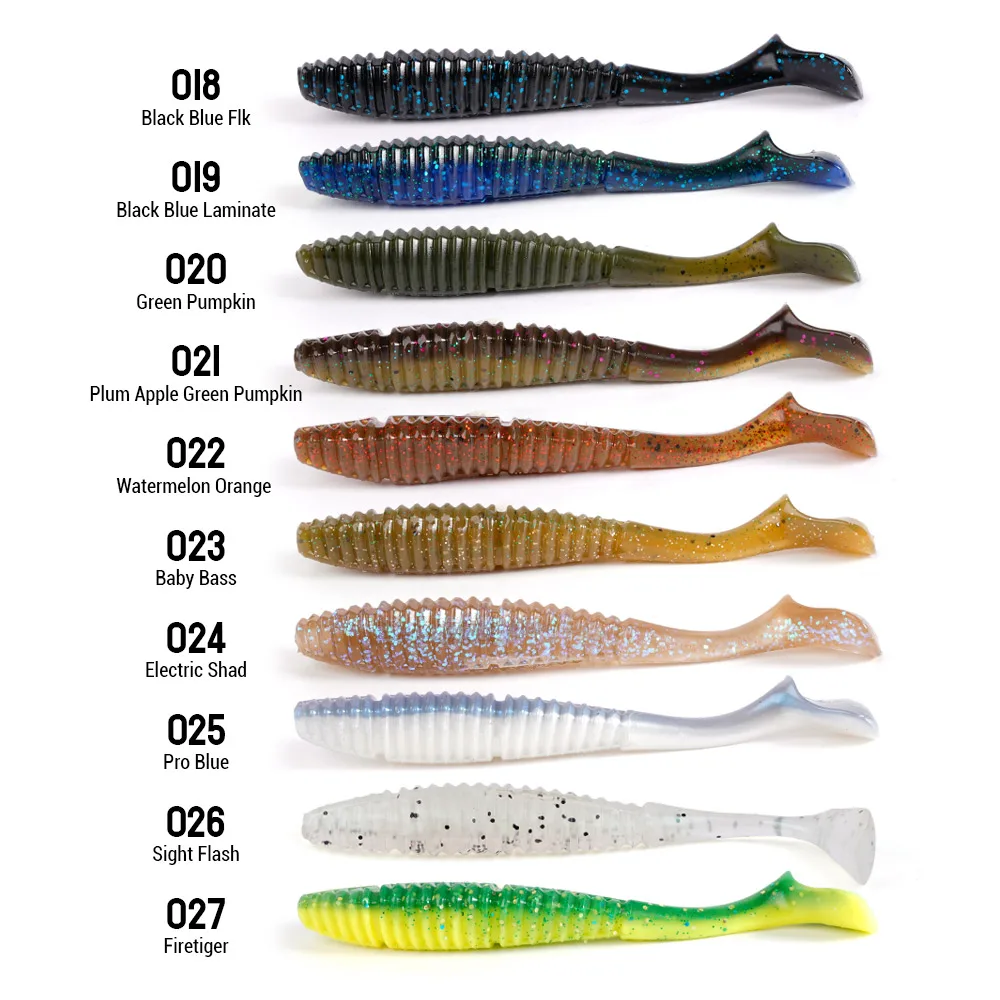 DYY-cebo suave rítmico Shad, 14cm, 5,5 ", Wobbler, cabeza de plantilla de silicona, perca depredadora, señuelo Artificial suave, Swimbait para Lucio, señuelos de lubina - imagen 4