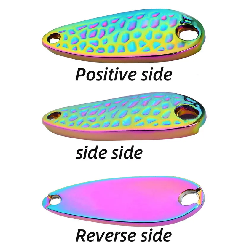 12 Uds. Señuelos de Pesca con cuchara 20g 15g 10g cebo con cuchara de Metal Isca cebo de Pesca Artificial aparejos de Pesca señuelos de trucha ﻿ - imagen 2