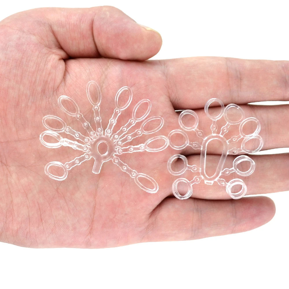 Accesorios de pesca de carpa, cebos, bandas de Pellet, Boilie elástico para carpa, aparejos de pesca gruesos AH206, 20 piezas - imagen 2