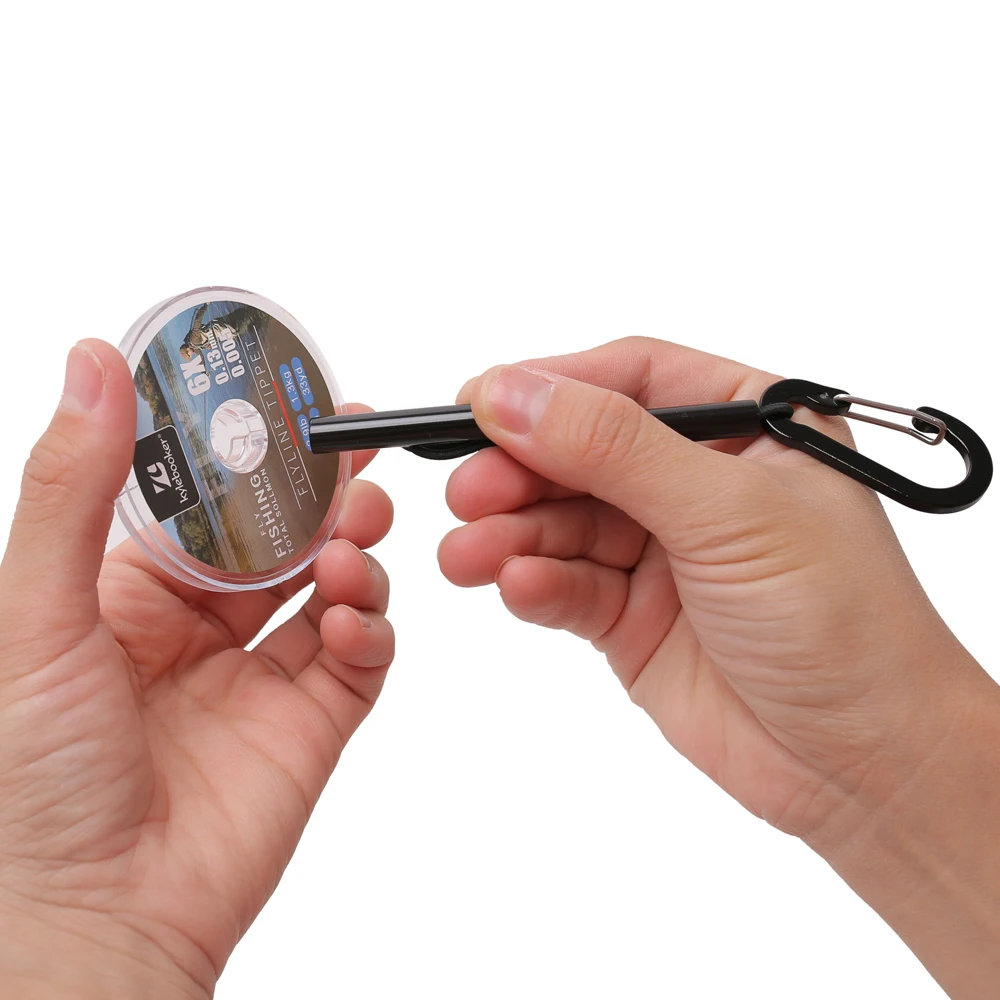 Línea de Tippet de nailon transparente con soporte, líder de pesca con mosca, trucha, 3x4x5x6x7x - imagen 4