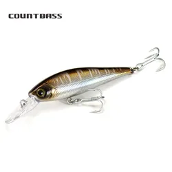 Pecillo flotante Countbass 78 mm 3-5/64" 9,6 g 11/32 oz. Buceo 1,2-1,5 m Señuelo de pesca Wobblers Leurre "Walk the Dog" Señuelos duros