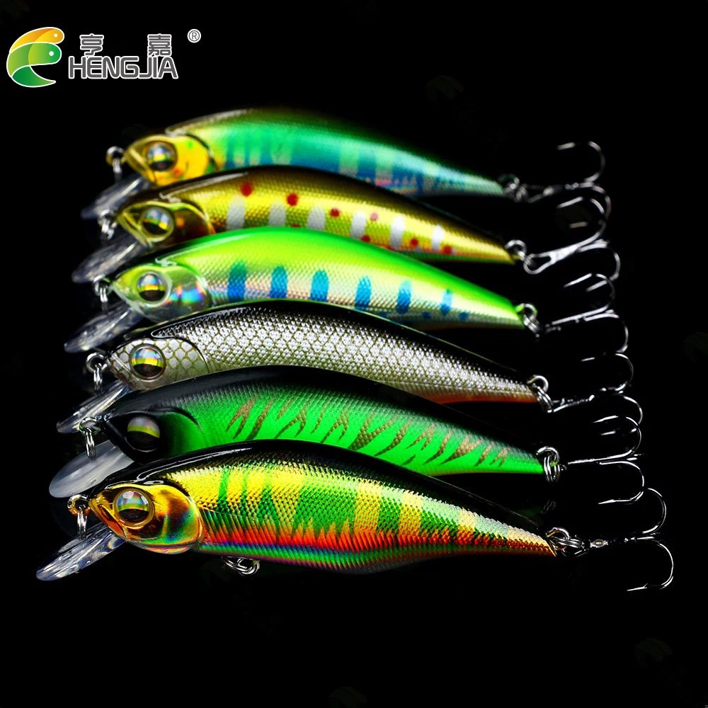 Hengjia pececillo flotante 11,8g 9,2 cm señuelo de pesca láser cebo Artificial duro Wobblers Lucio carpa SwimBait Crankbaits aparejos - imagen 5