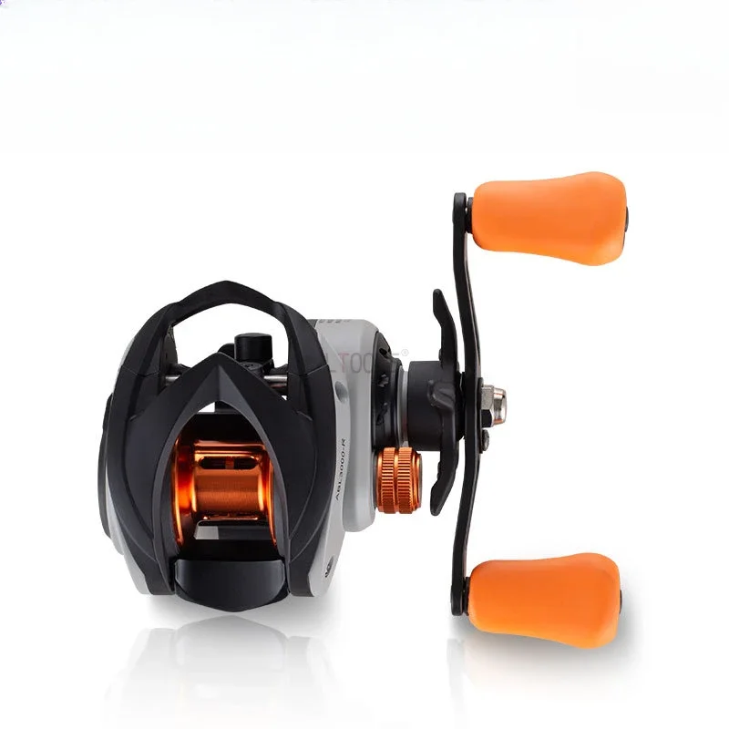 Carrete de pesca ABL3000 Baitcasting, relación de engranaje 7,1: 1, sistema de arrastre máximo de 7kg, 6 + 1BB para pesca de carpa, lubina, agua salada, trucha - imagen 3