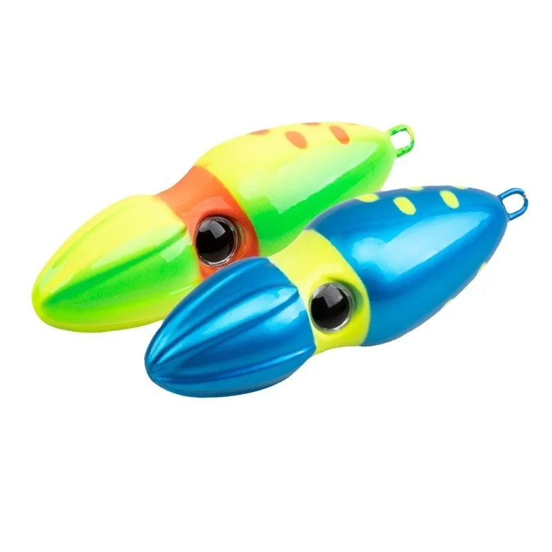 Nueva calabaza en forma de llama, Luna, pesca en el mar, placa de hierro de batido lento, plomo, pescado, TAI, capítulo de goma, Mar Rojo - imagen 5