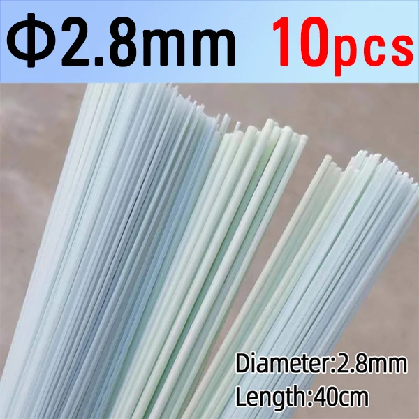 10pcs 2.8mmx40cm