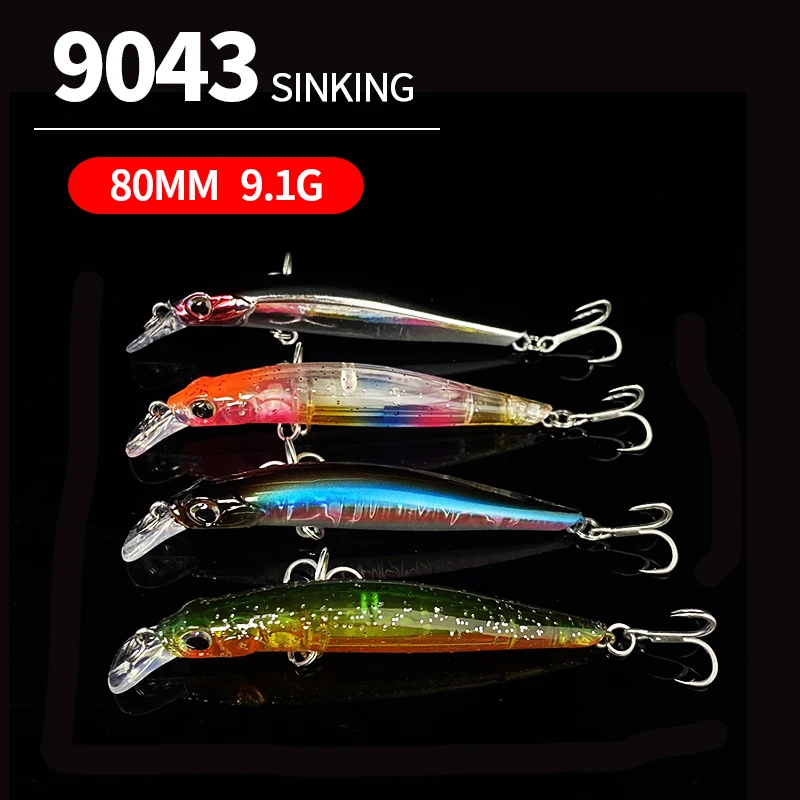 Señuelo Minnow hundido imantado para lucio y trucha - imagen 2