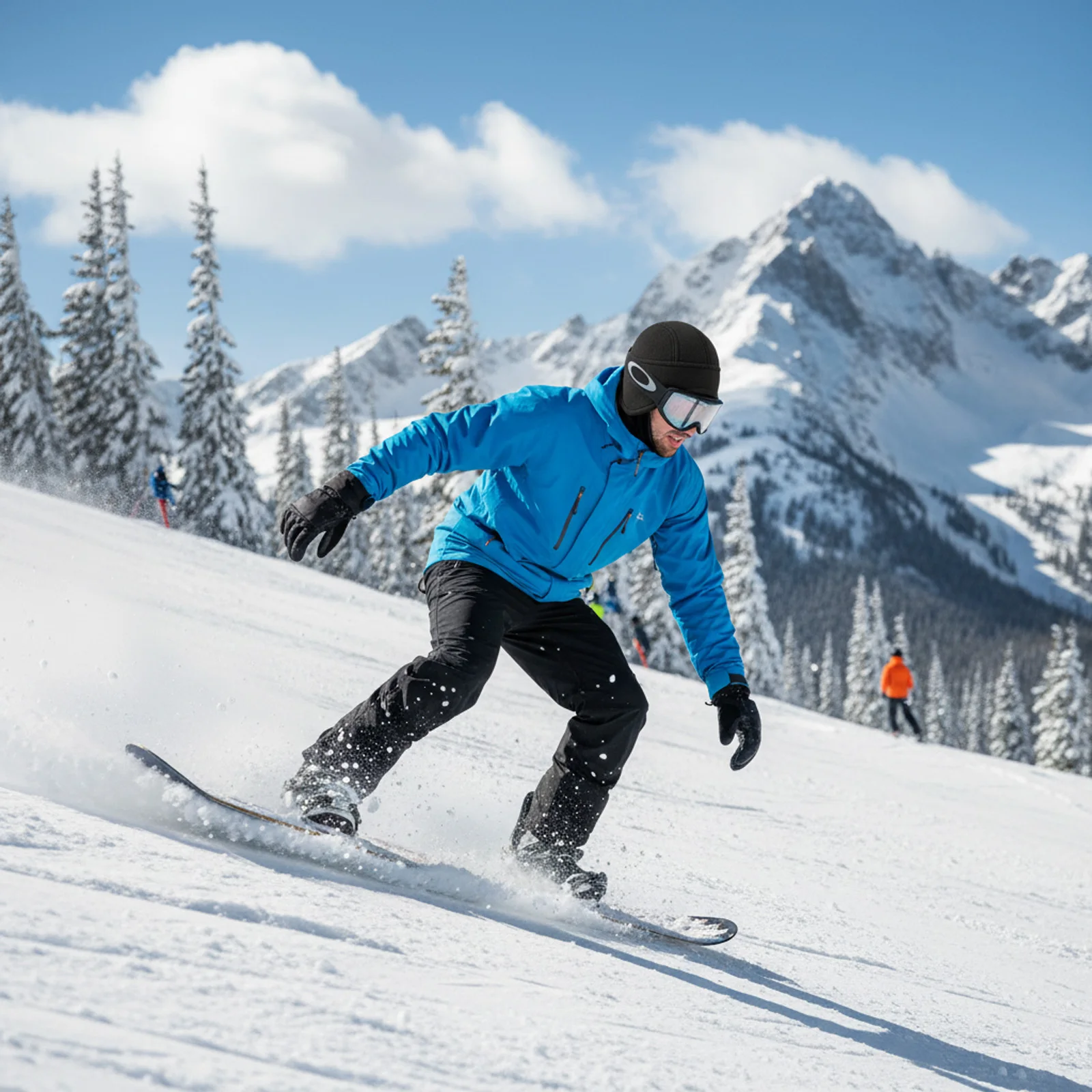 Gorros cálidos de ciclismo para hombres y mujeres, gorro con protección para los oídos de lana suave y cómodo, gorros a prueba de viento para ciclismo, montar, esquiar, pescar - imagen 2