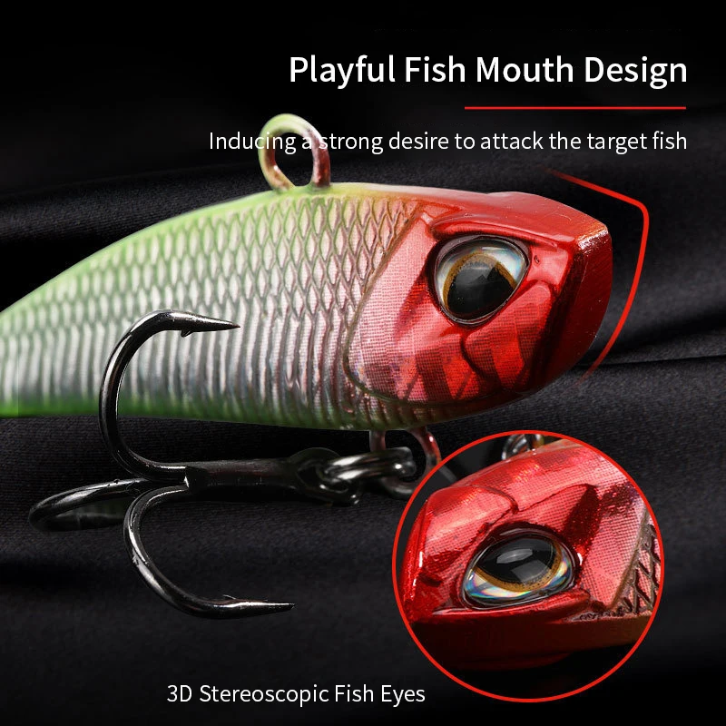 7g 11g 15g 21g cebo giratorio Metal VIB señuelo de Pesca cola giratoria vibración lentejuelas Japón Wobbler Trolling cebo Pesca - imagen 3