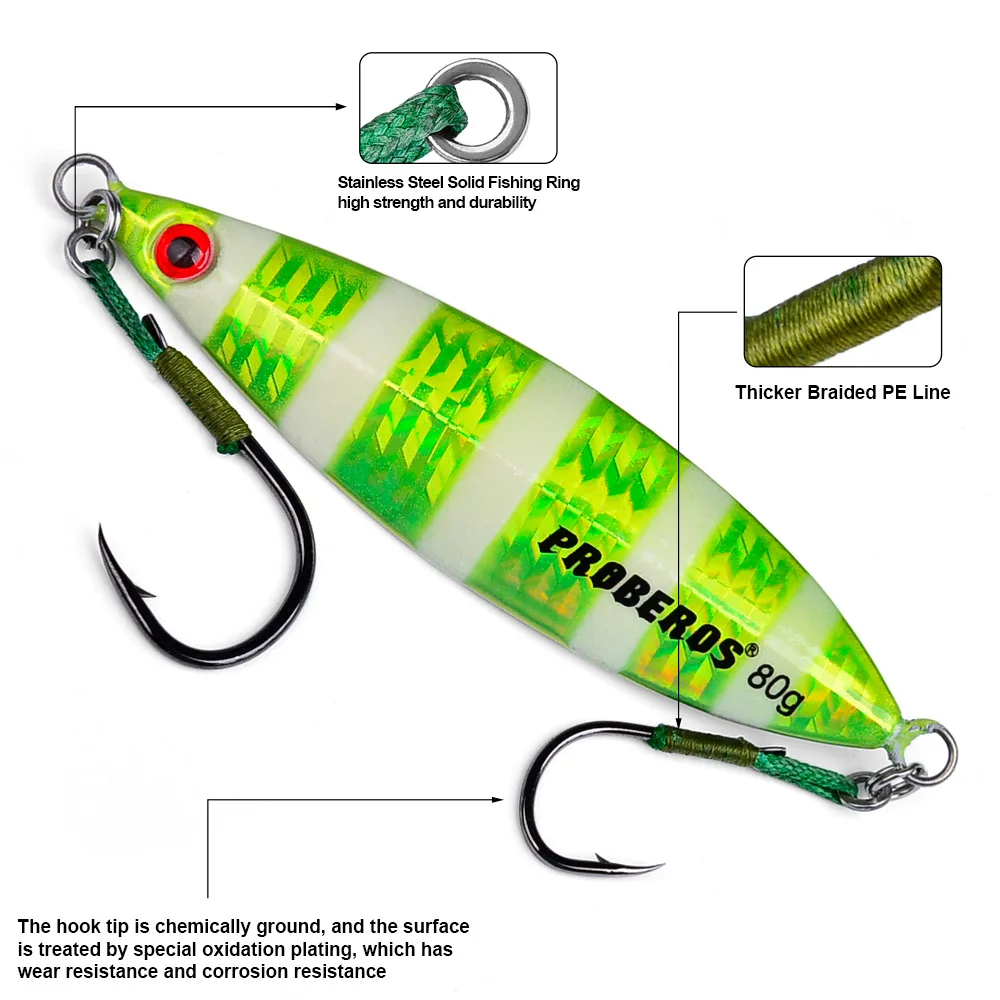 10 unids/pack anzuelo de pesca vertical anzuelo de pesca de mar con púas placa de acero de alto carbono gancho único anzuelo de pesca con mosca hecho a mano para carpa lubina - imagen 3