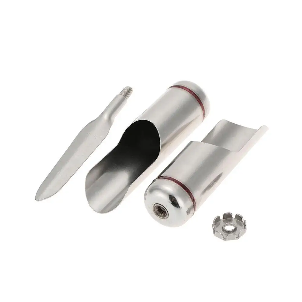 un elegante conjunto de herramientas de acero inoxidable diseñado para precisión y eficiencia