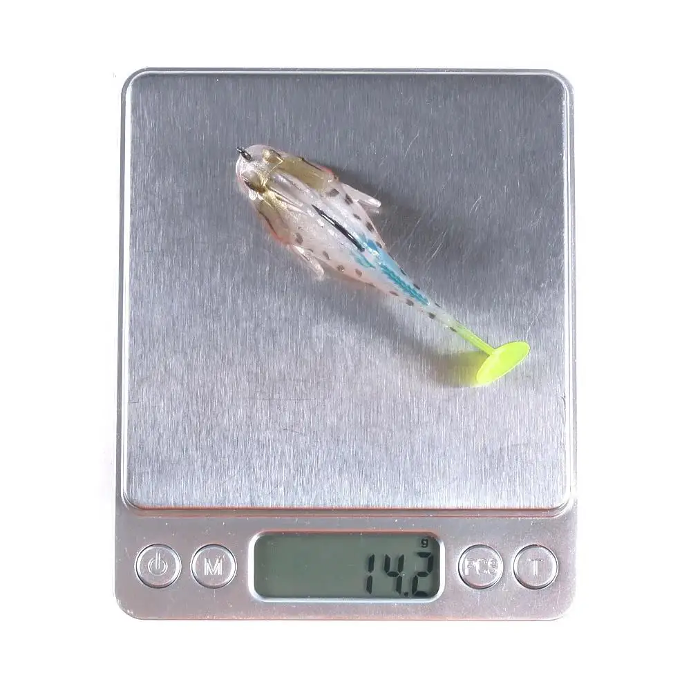 Señuelo de pesca Wobbler de silicona, 1 Uds., 7g, 14g, señuelo suave que se hunde, anzuelo, Swimbaits, sábalo de lubina para aparejos de perca - imagen 5