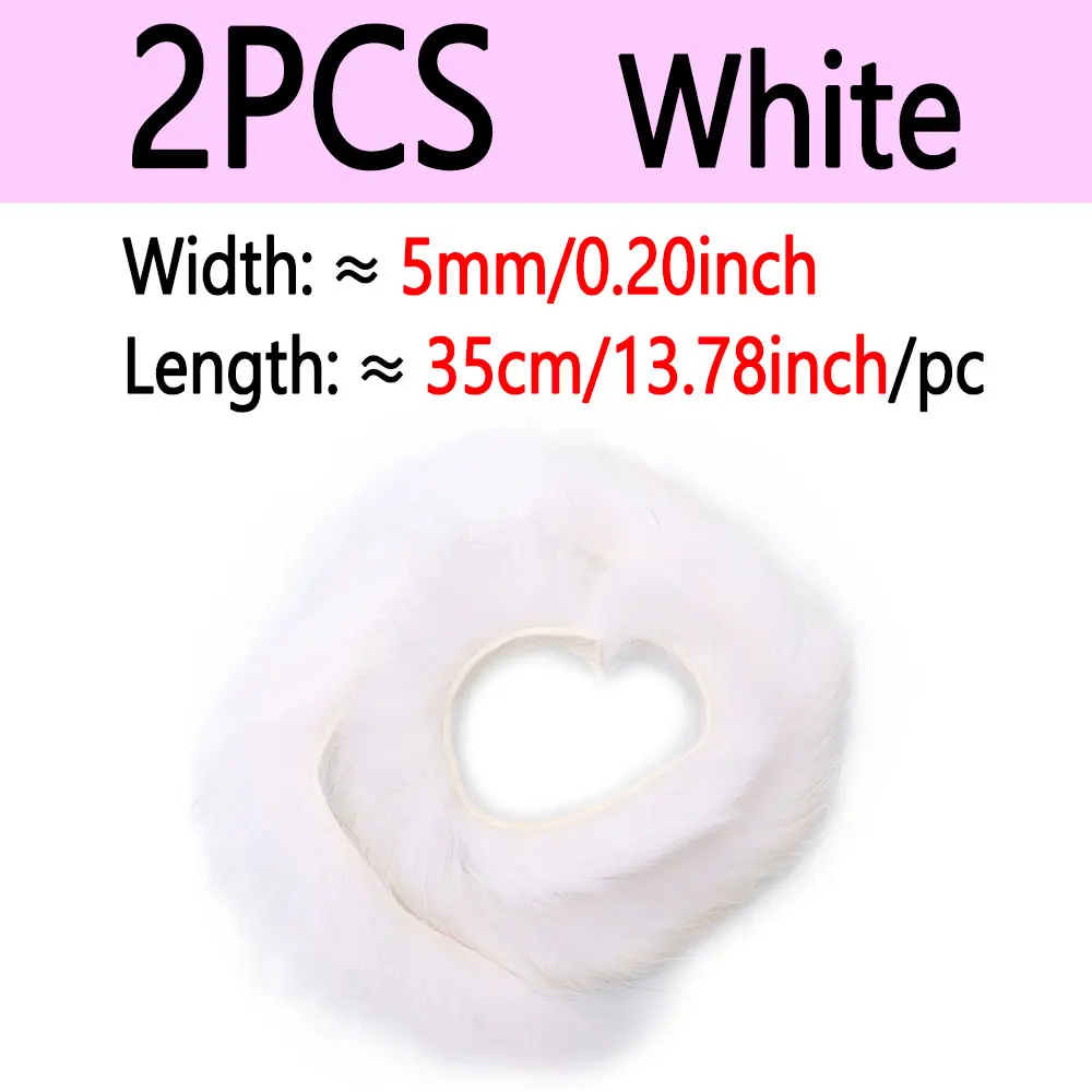 2pcs  White