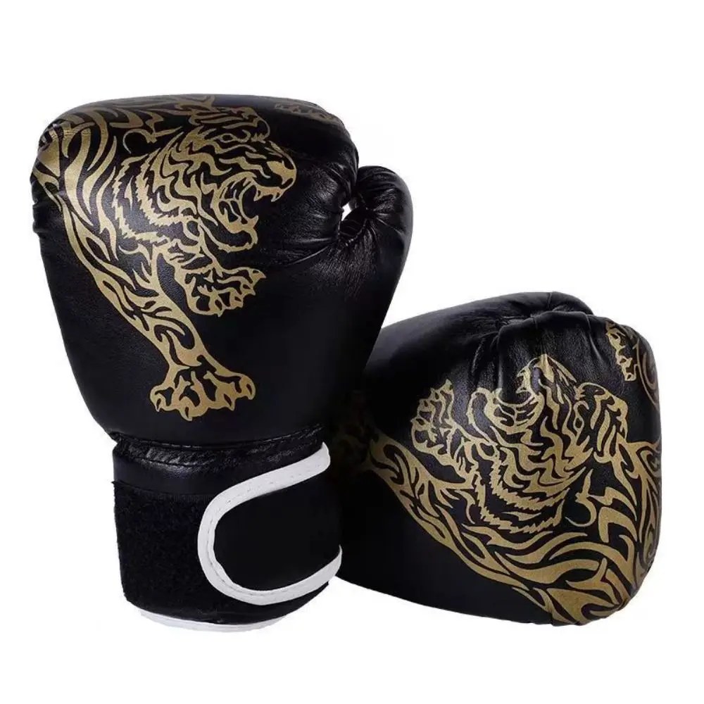 Nuevos guantes de boxeo ajustables, Protector de manos profesional transpirable, guantes de lucha de competición para niños - imagen 4