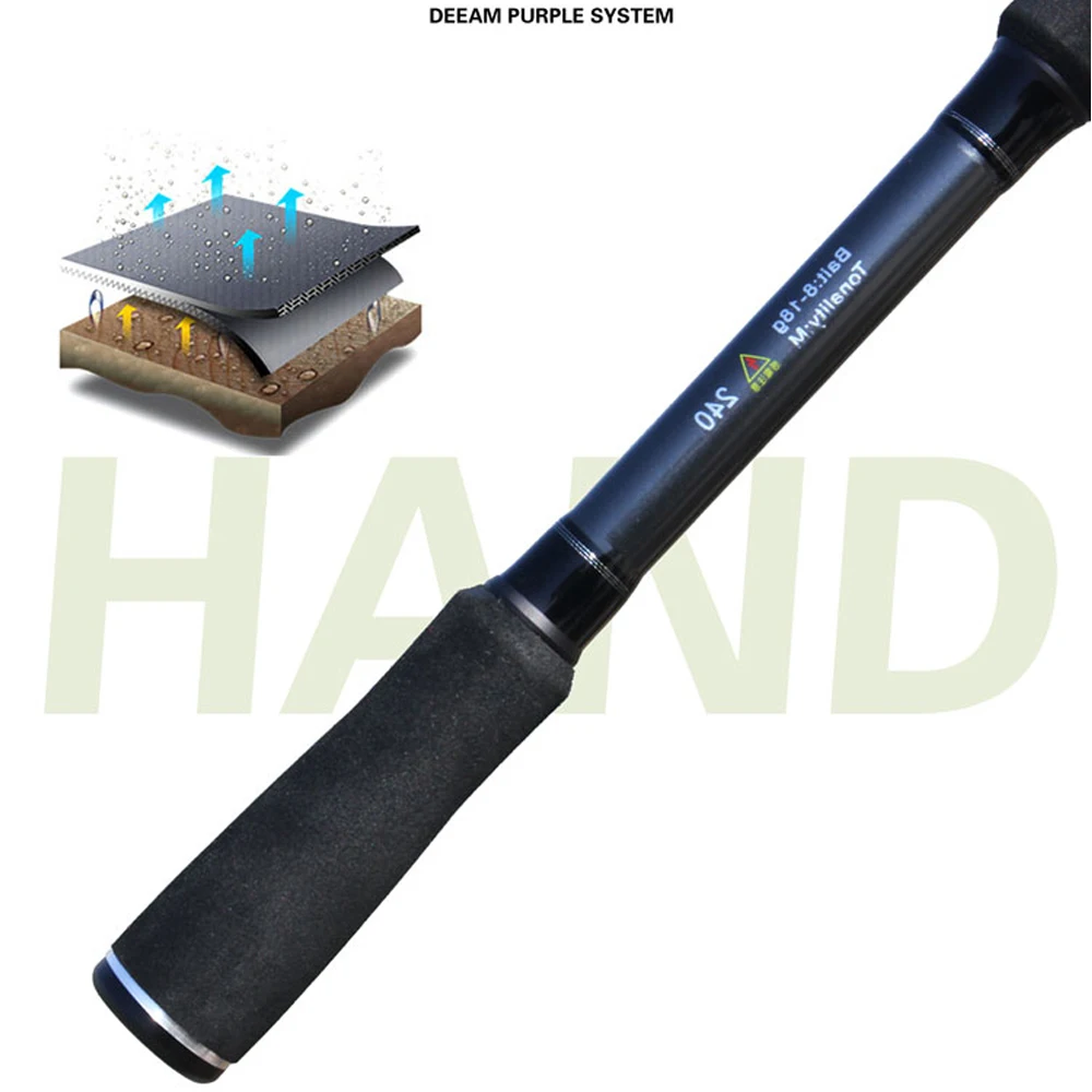 SIECHI caña giratoria caña de pescar telescópica 1,8 M 2,1 M 2,4 M 2,7 M 3,0 M caña alimentadora de señuelo de fundición palo súper duro caña de pescar de carpa - imagen 5