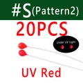 20PCS P2  S red