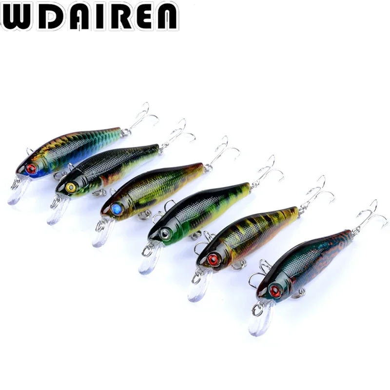 Señuelo duro Wobbler Minnow 8,5 cm – Crankbait con anzuelos triples - imagen 4