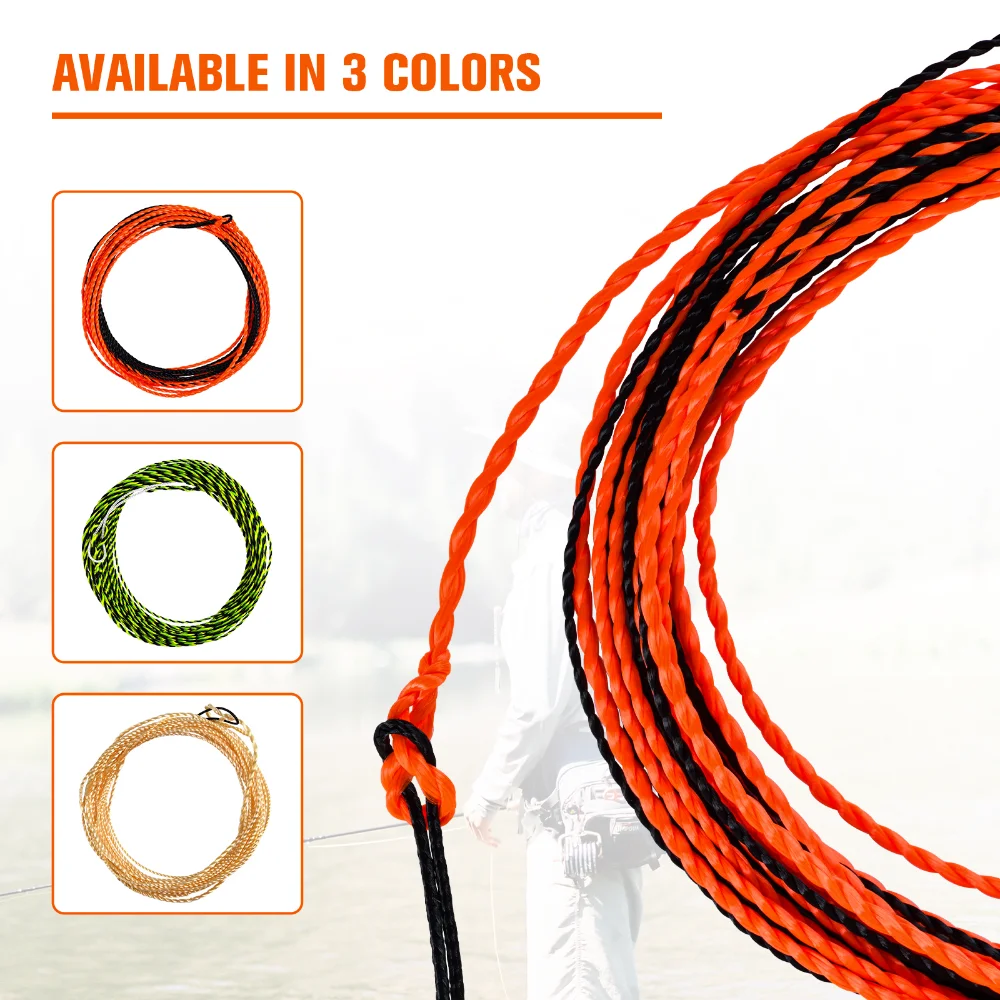 Goture-sedal de pesca Tenkara, 3,6 m, 12 pies, 2 unids/set, línea de pesca con mosca clásica para carpa, aparejos de pesca en Río, línea de pesca Tenkara - imagen 4