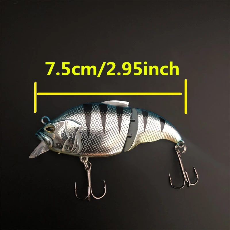 8064 7,5 cm11g1PCS LURETV mismo estilo vista serie SHIBUKIN TIGER cebo duro limitado pesca de lubina - imagen 5