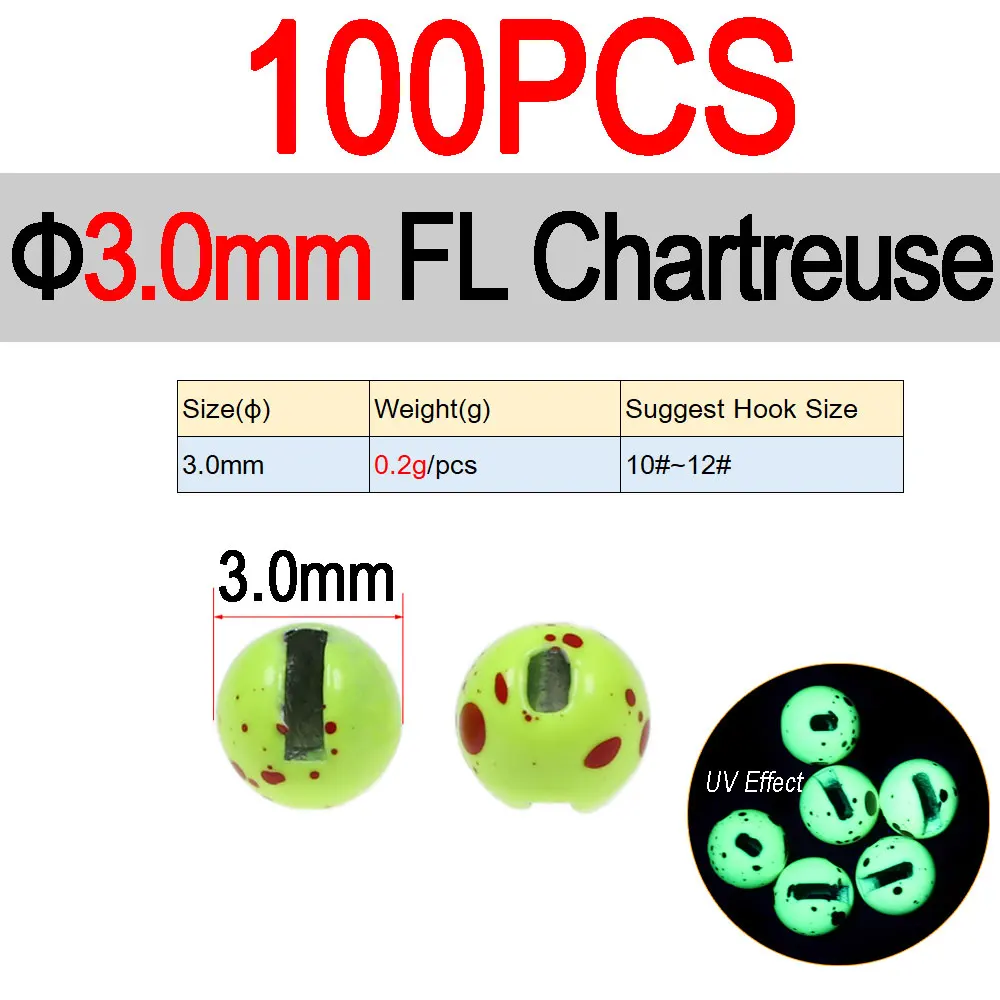 3.0mm FL Chartreuse