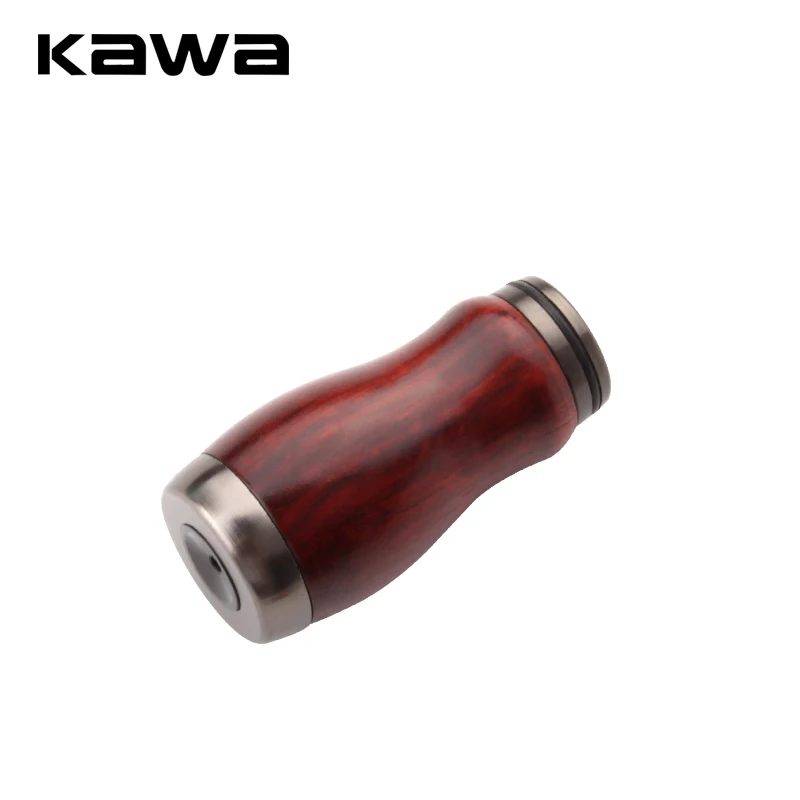Perilla de mango de pesca Kawa, Material de sándalo rojo para carrete de pesca giratorio S/D y gota de agua, accesorio para perilla DIY - imagen 2