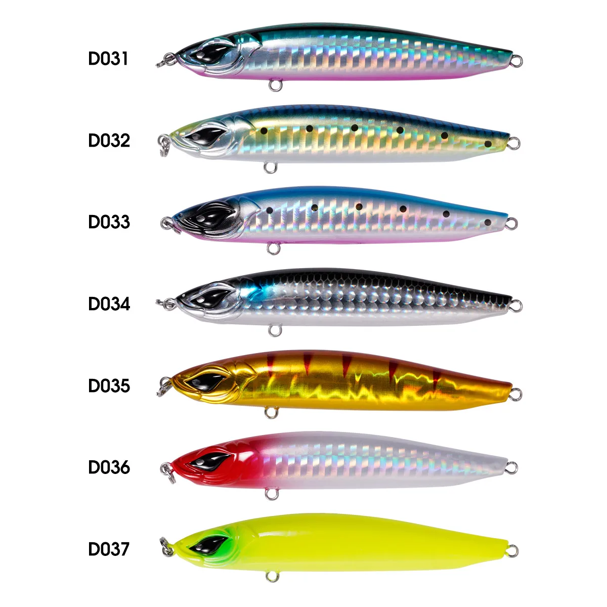 DYY Stickbait-señuelo de pesca de lápiz, 9cm, 18g, Wobblers de lápiz de hundimiento, cebo duro Artificial de fundición larga para Lucio, Señuelos de Pesca - imagen 3