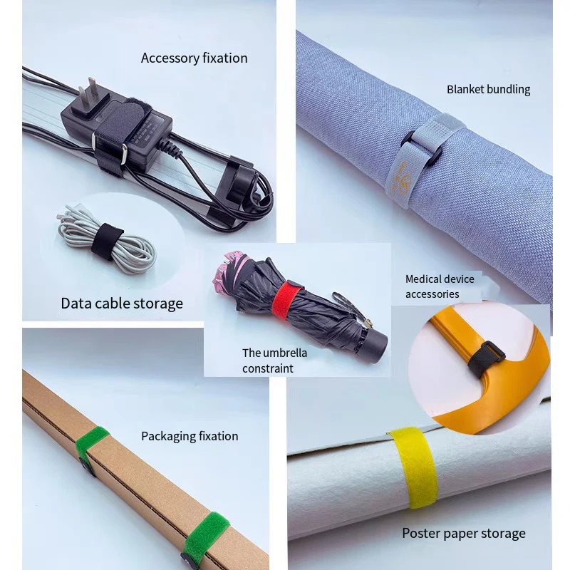 Soporte de amarre para caña de pescar, correa de sujeción, gancho, lazos, cinturón, flejado de caña de pescar, banda envolvente, herramienta para peces al aire libre - imagen 3