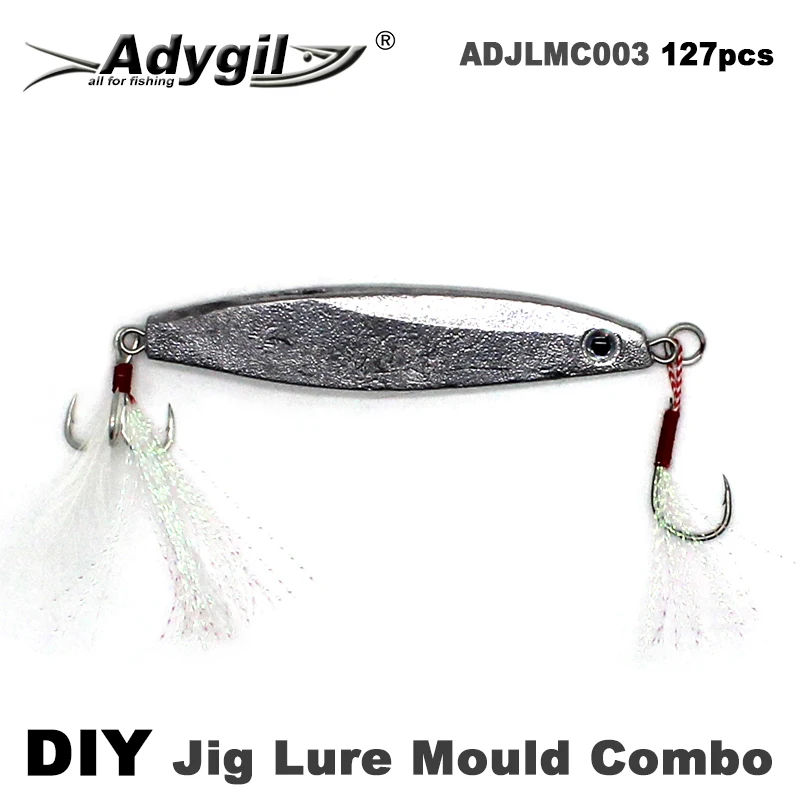 Molde de señuelo de metal Adygil para pesca artesanal de fundición - imagen 2