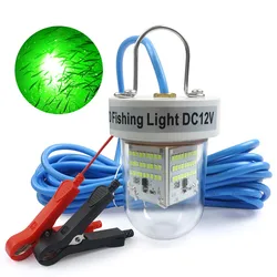 Luz subacuatica para pesca - LED verde sumergible