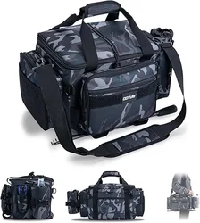 Goture Bolsa de aparejos 600D – Impermeable con correas de caña