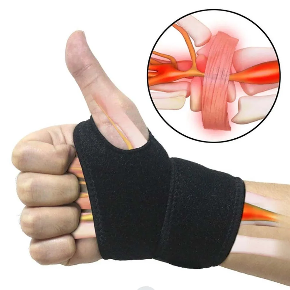 Muñequera de compresión, accesorios de seguridad deportiva, pulsera deportiva, Protector de muñeca, vendaje de mano, soporte de muñeca para túnel carpiano - imagen 5