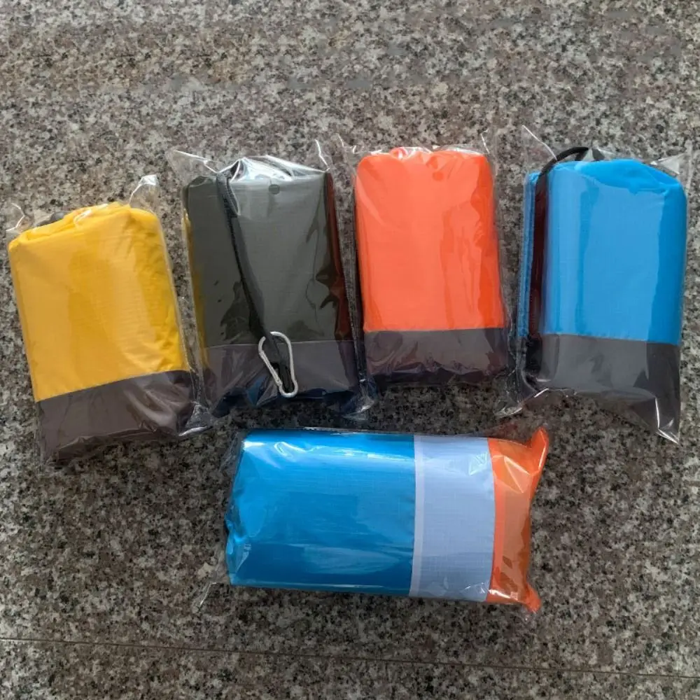 Impresiones de tienda de campaña de alta calidad, lona para suelo con saco, 140x200cm, estera de Picnic, lona de poliéster para playa, Camping y senderismo - imagen 3