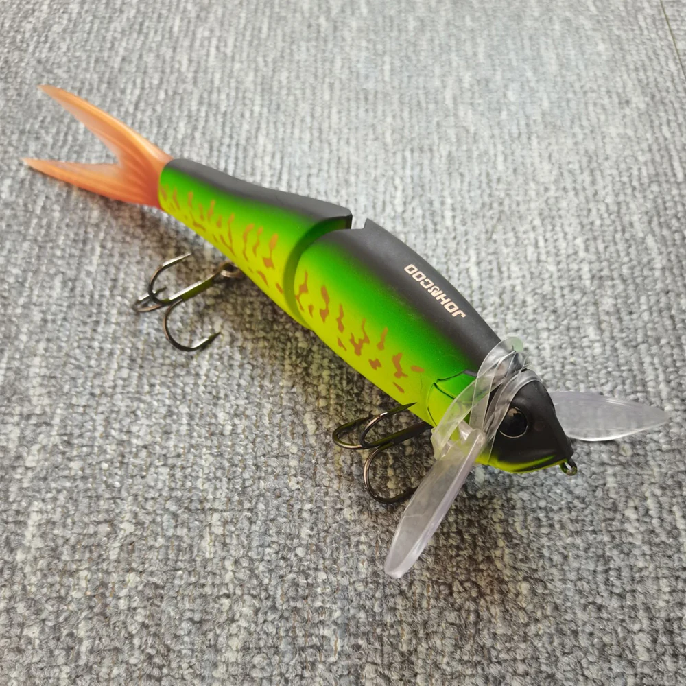 Señuelo de pesca para nadar, 21cm, 64g, señuelo de pesca depredador, pececillo flotante, cebo grande para Lucio, lubina, alta calidad - imagen 5