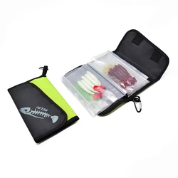 Bolsa portaseñuelos impermeable de PVC con compartimentos internos