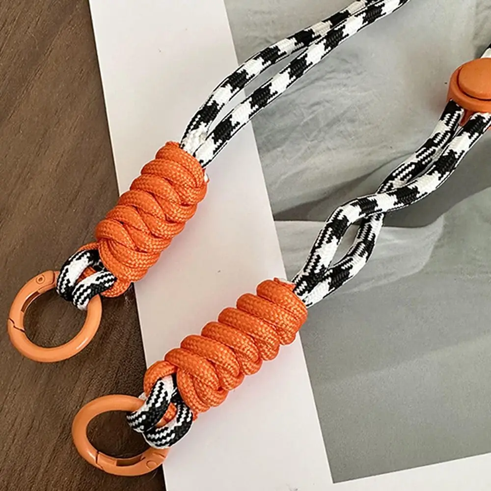 Bolso cruzado de repuesto informal, correa de cadena, cordón ajustable desmontable para teléfono, cuerda colgante para teléfono a rayas, accesorios para bolso - imagen 2