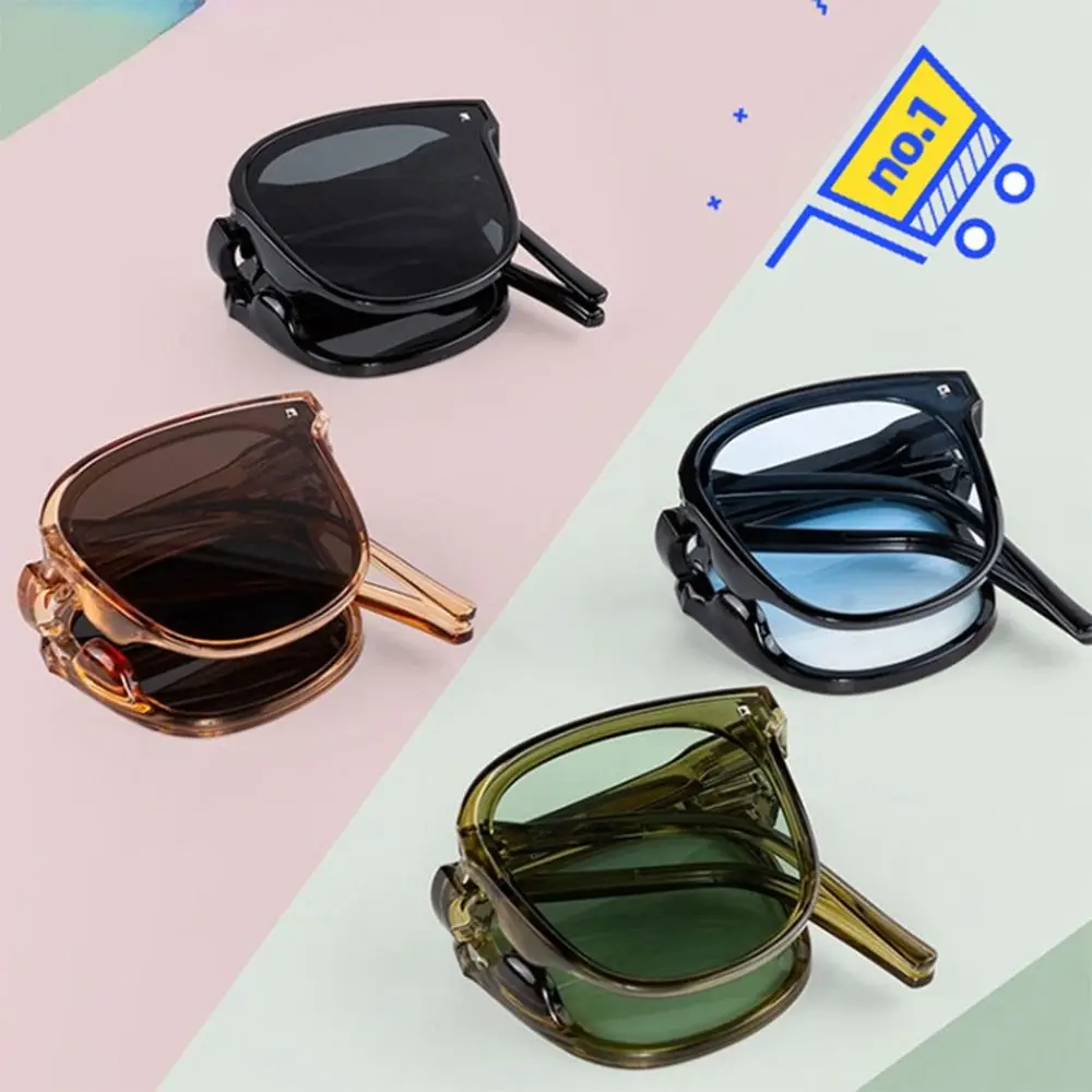 Gafas de sol plegables para hombre y mujer, lentes de sol fáciles de llevar, lentes para Conductor, UV400, para verano - imagen 2