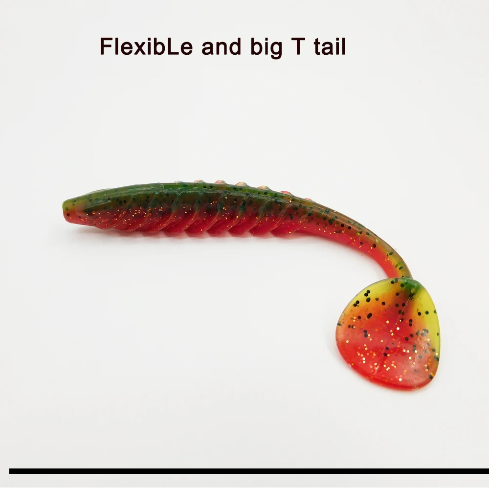 KESFISHING Señuelos de pesca de Lucio Ripple Shad 125mm cebo suave de calidad para proveedores de pesca de Lucio - imagen 4