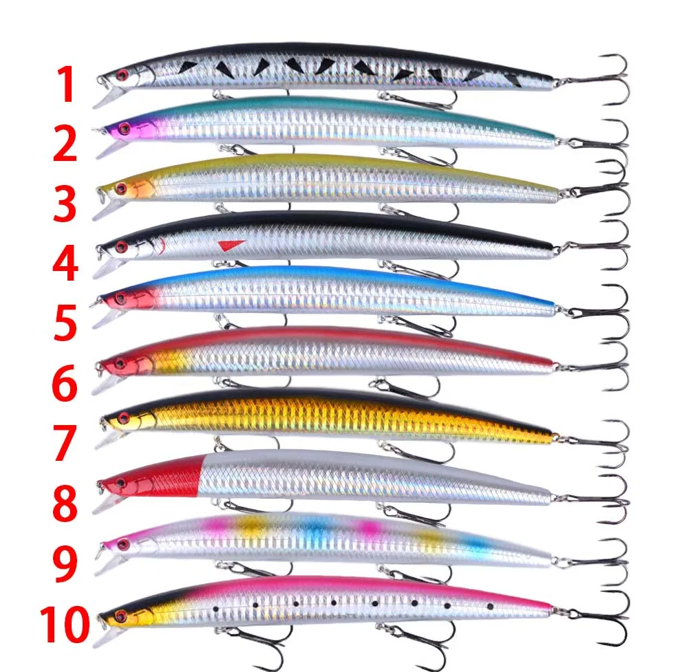 Señuelo Minnow flotante – Jerkbait con ojos 3D para pesca de carpa - imagen 4
