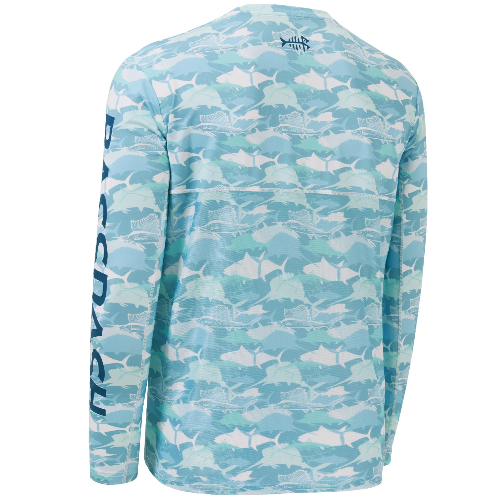 BASSDASH Camisas de pesca de camuflaje para hombre UPF 50+, camisetas ligeras de manga larga de secado rápido para senderismo al aire libre, kayak FS37M - imagen 3