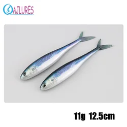 Señuelos blandos 3D con pintura real y cola Softbait – Cebo pesca