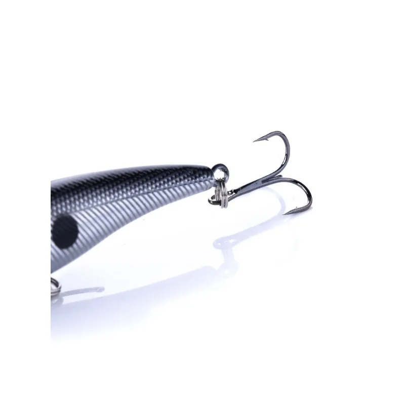 Luya cebo Mino de lengua larga, Micro objeto flotante, gota de largo alcance, cebo duro de plástico pequeño Milo, cebo falso con cuentas de sonido - imagen 3