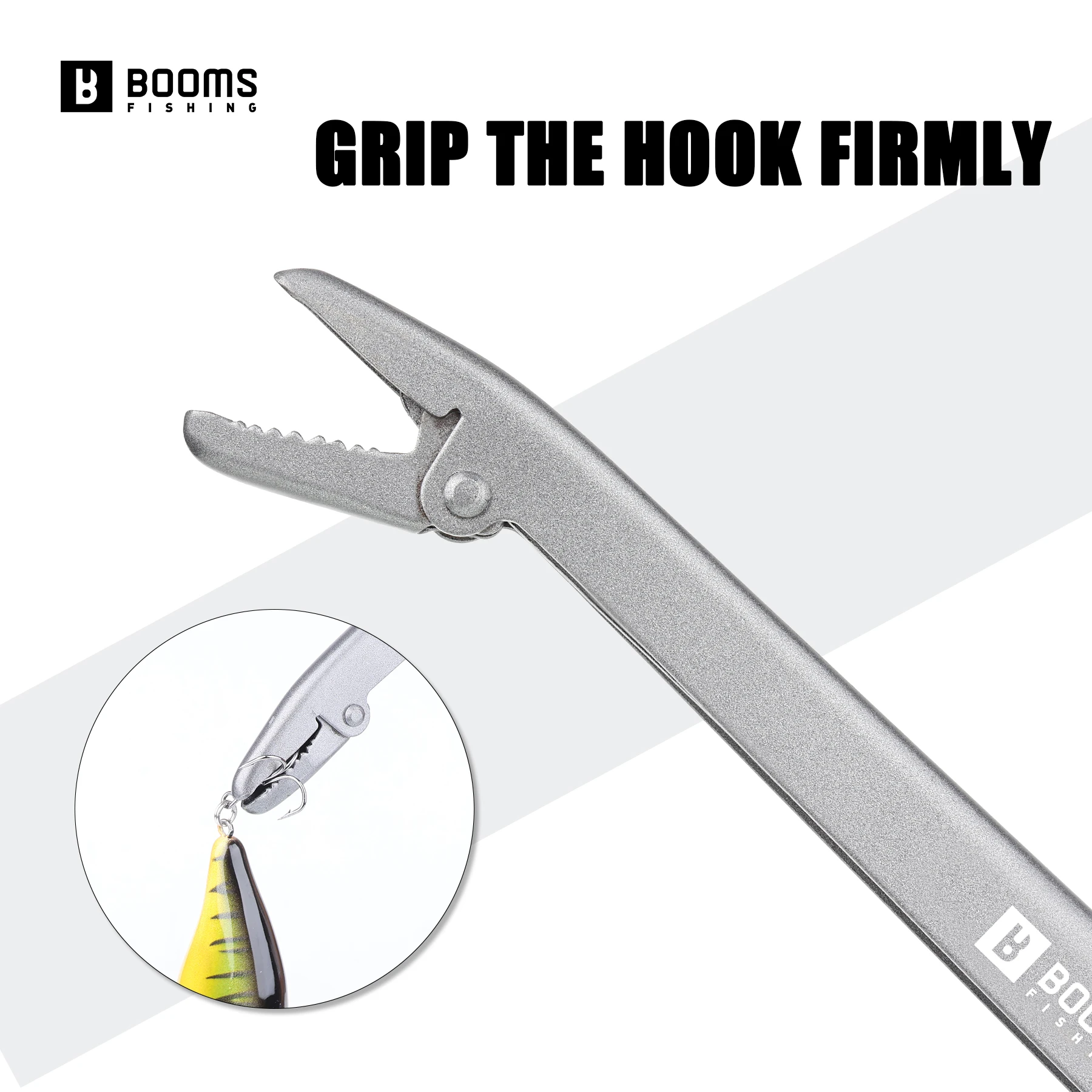 Booms Fishing-extractor de anzuelos largos, resistente a la corrosión, de acero al carbono, 25cm, para herramientas de equipo de pesca de agua salada - imagen 3