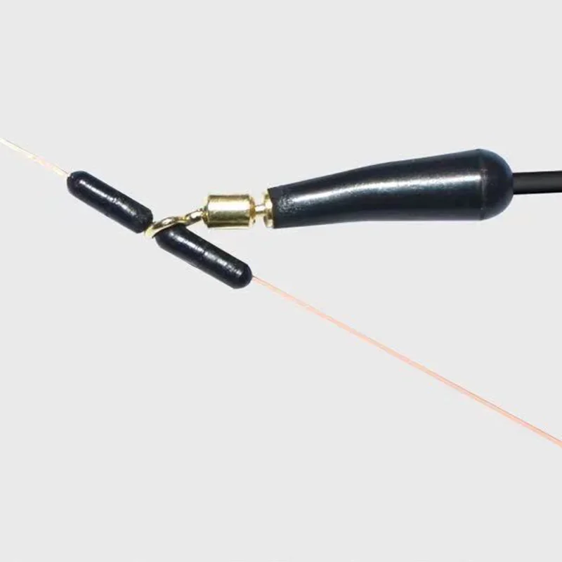 20 Uds. Bloque de equipo de Pesca, flotadores de Pesca de deriva de rotación, accesorio Bobber de cobre + herramientas de goma, flotador de pescado, aparejos de Pesca - imagen 4