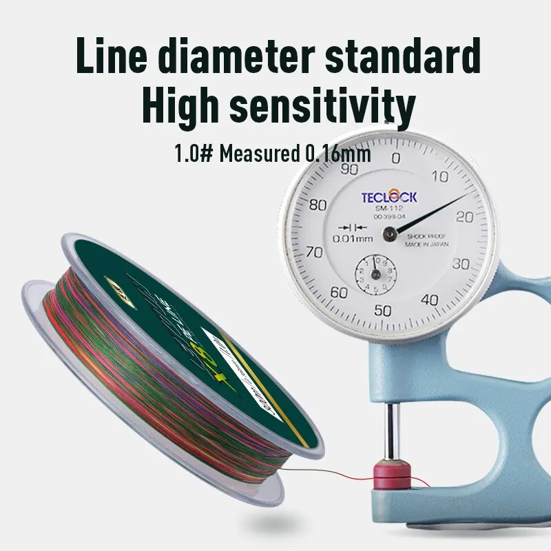 Líneas de pesca LEYDUN micro calientes 8 hebras trenzadas PE 300m Japón liso línea multifilamento mar pesca carpa mosca línea de alambre herramienta - imagen 4