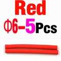 Red 6mm 5pcs