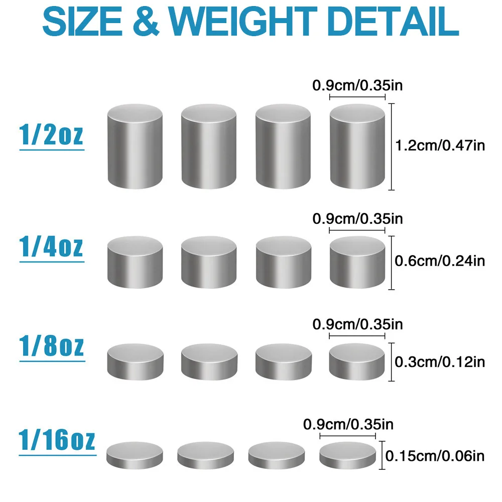 Descubra el tamaño y el peso perfectos para sus necesidades con nuestras opciones cilíndricas versátiles