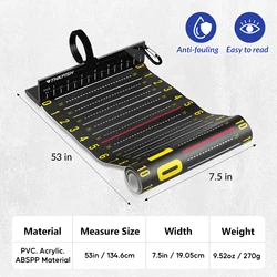THKFISH regla medidora plegable impermeable para pesca