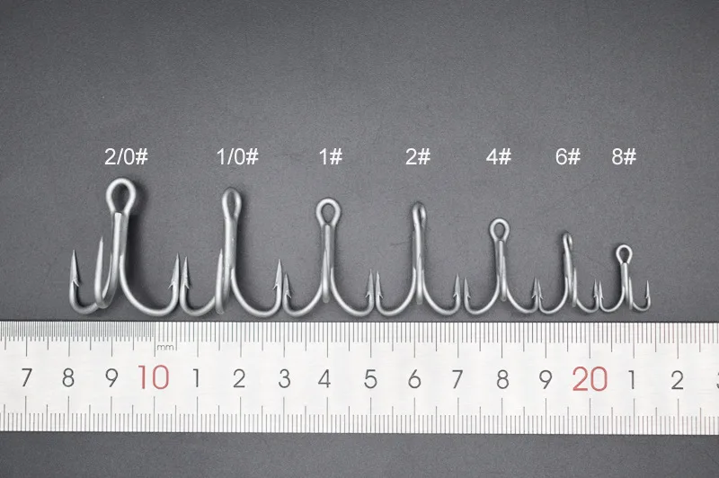 Bluk Package VMC 9626PS O'Shaughnessy Treble Ultrapoint 3X Anzuelo de pesca - imagen 5