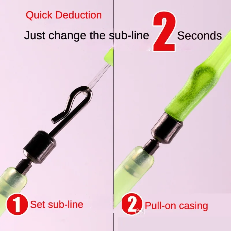 Juego de pesca de equilibrio, línea de pesca, sublínea, dispositivo de bifurcación, pescaHotHoy, espiga luminosa, accesorios de pesca de mar - imagen 2