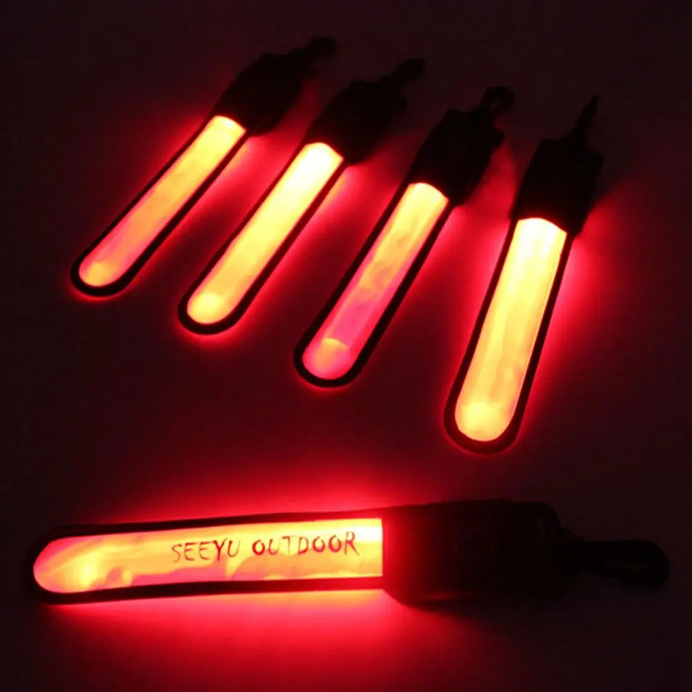 Accesorios para correr de noche, soporte para muñeca, cinturón para brazo, mochila, luces colgantes, luz LED reflectante, brazalete luminoso - imagen 3