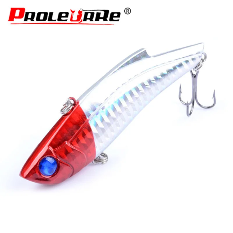 Señuelos de Pesca VIB de invierno, 8,5 cm, 27g, vibración de hundimiento de tiro largo, Crankbait Wobblers Isca, cebo duro Artificial, aparejos de perca, 1 ud. - imagen 5